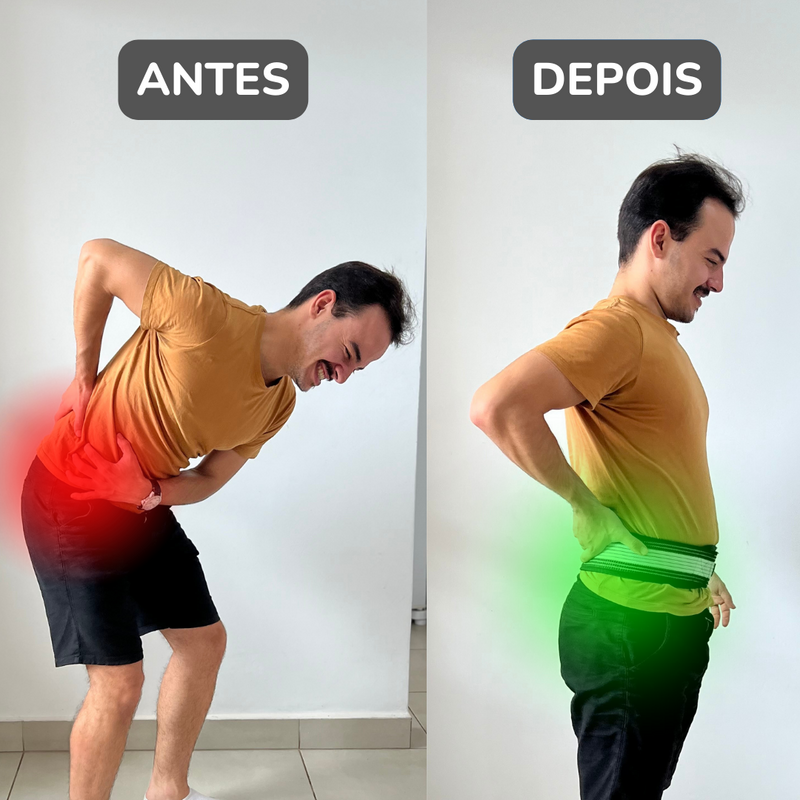 (PROMOÇÃO) Cinta Para Dor Nas Costas - Lumbofit