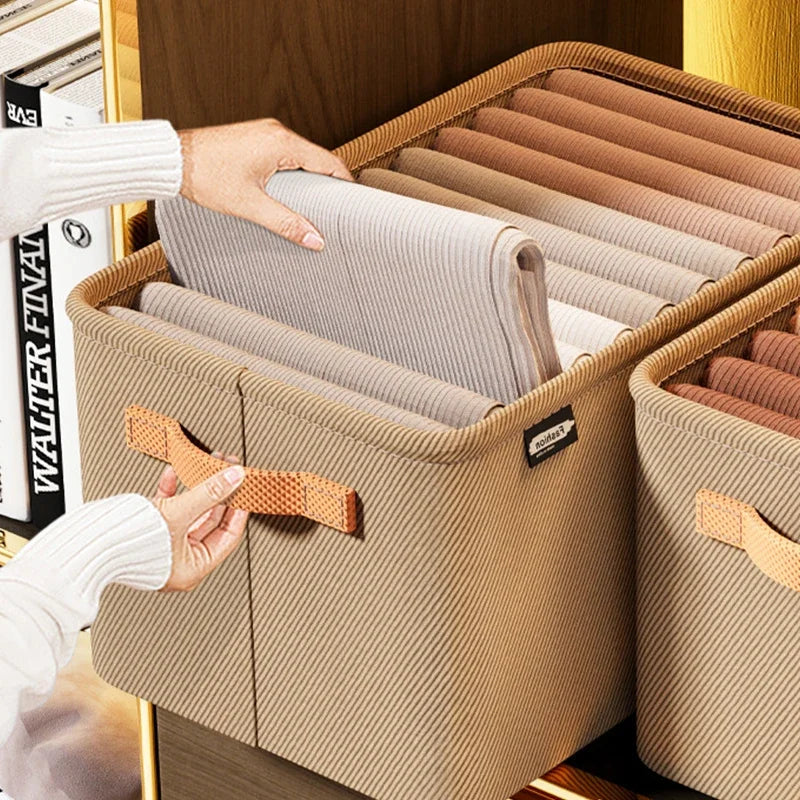 ( PROMOÇÃO ) Organizador de Roupas Dobrável - COMPRE 1 LEVE 4 + FRETE GRÁTIS - SOMENTE HOJE ⏰