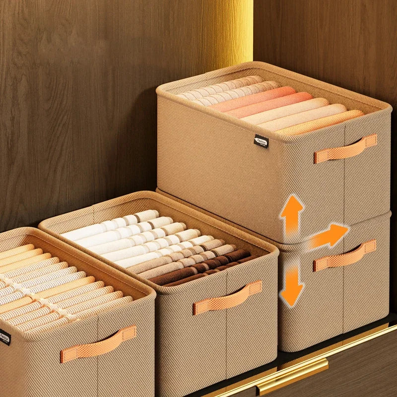 ( PROMOÇÃO ) Organizador de Roupas Dobrável - COMPRE 1 LEVE 4 + FRETE GRÁTIS - SOMENTE HOJE ⏰